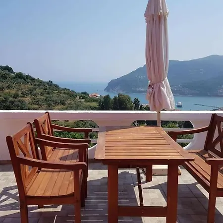 Willa Aspalathus Red, Pool And Panoramic Views To Fulfil Your Aegean Memories *