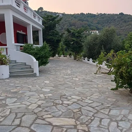 Βίλα Aspalathus Red, Pool And Panoramic Views To Fulfil Your Aegean Memories