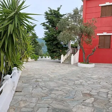 Βίλα Aspalathus Red, Pool And Panoramic Views To Fulfil Your Aegean Memories *