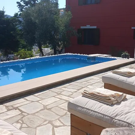 Aspalathus Red, Pool And Panoramic Views To Fulfil Your Aegean Memories Vilă