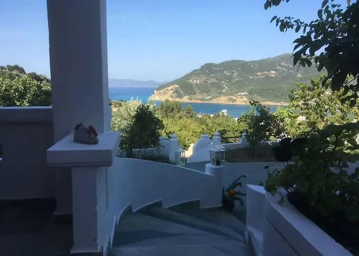 Aspalathus Red, Pool And Panoramic Views To Fulfil Your Aegean Memories וילה סקופלוס טאון