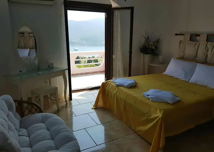 Villa Aspalathus Red, Pool And Panoramic Views To Fulfil Your Aegean Memories Szkópelosz