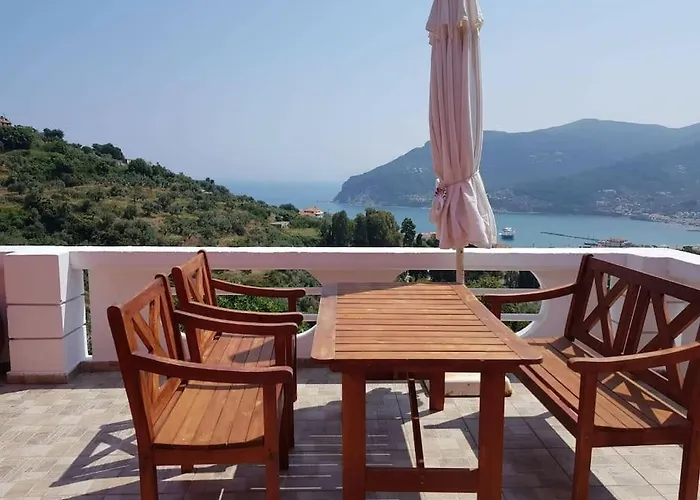 וילה Aspalathus Red, Pool And Panoramic Views To Fulfil Your Aegean Memories *