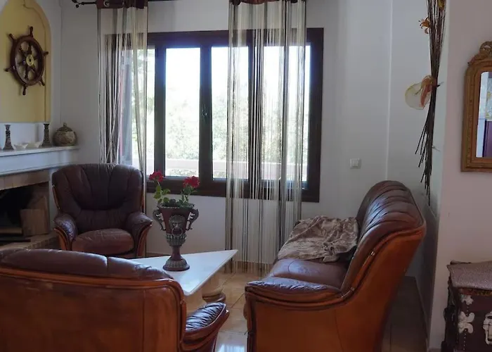 Villa Aspalathus Red, Pool And Panoramic Views To Fulfil Your Aegean Memories Szkópelosz