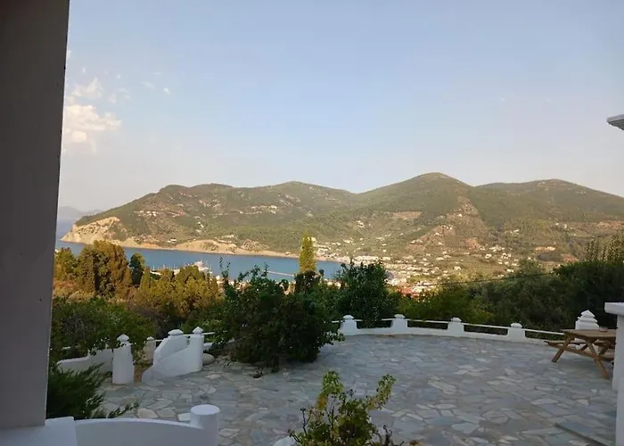 וילה Aspalathus Red, Pool And Panoramic Views To Fulfil Your Aegean Memories