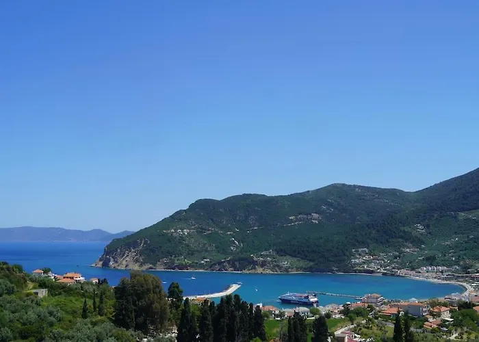 Villa Aspalathus Red, Pool And Panoramic Views To Fulfil Your Aegean Memories