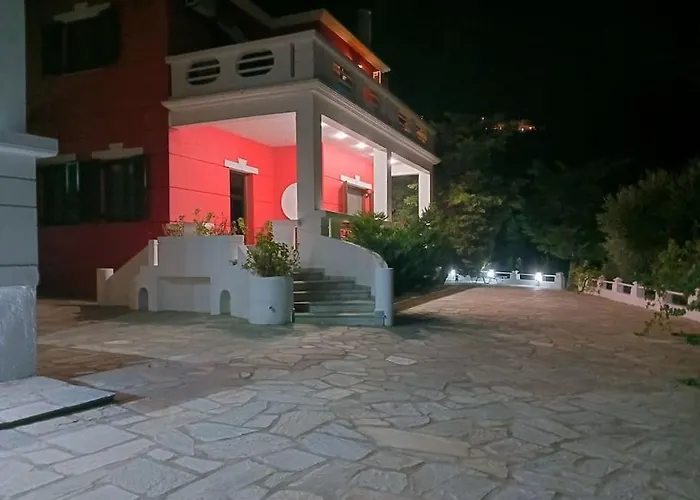 וילה Aspalathus Red, Pool And Panoramic Views To Fulfil Your Aegean Memories