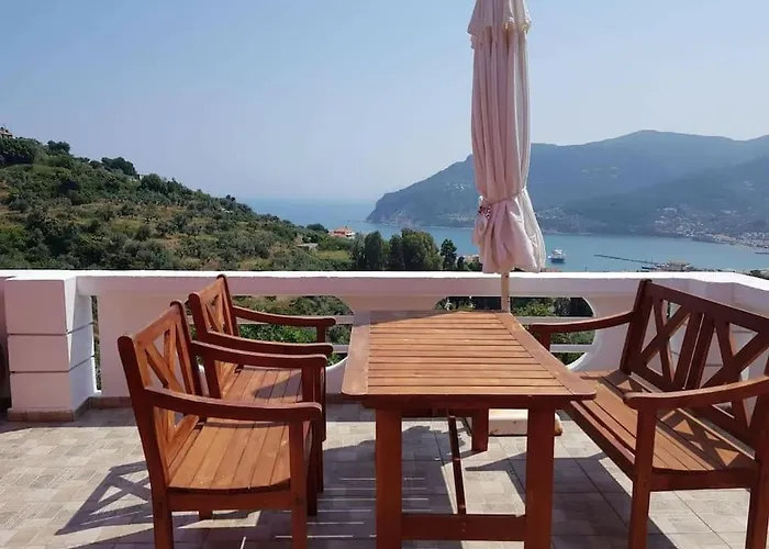 וילה Aspalathus Red, Pool And Panoramic Views To Fulfil Your Aegean Memories *