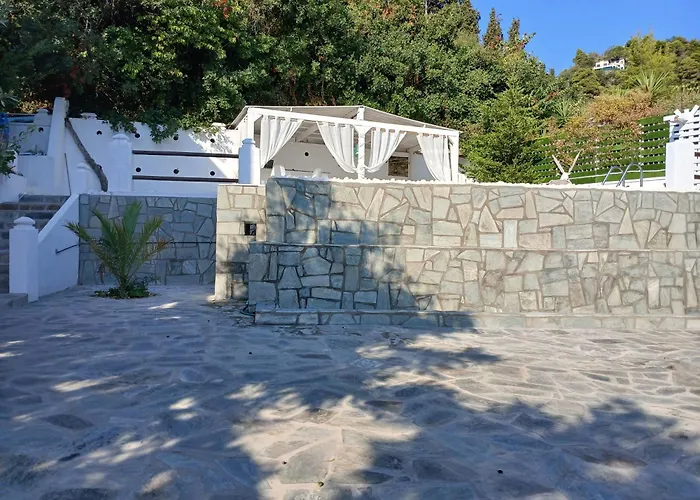 Aspalathus Red, Pool And Panoramic Views To Fulfil Your Aegean Memories וילה סקופלוס טאון